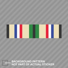 Southwest Asia Service Persian Gulf War Service Ribbon Sticker desert storm