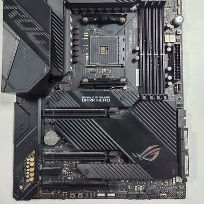 FOR ASUS ROG Crosshair VIII Dark Hero AMD AM4 DDR4*4 128GB ATX