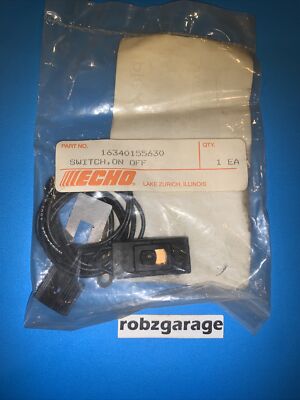 NEW OEM ECHO ON/OFF SWITCH 16340155630 SRM211 SRM2502 GT2400 PP1250 ...