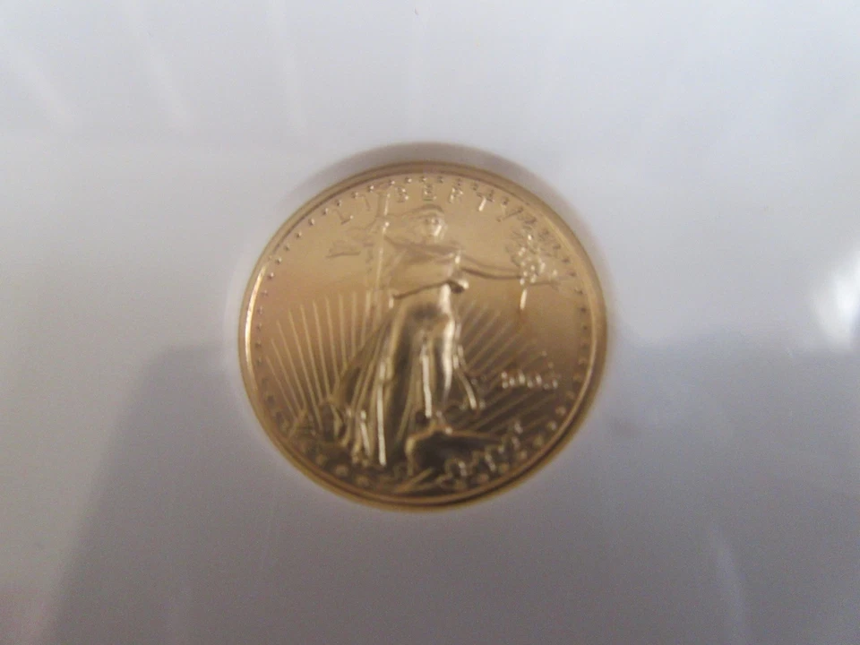2006 Eagle Gold $5 First Strikes MS69 NGC Gold Eagle G$5 - Image 3 of 4
