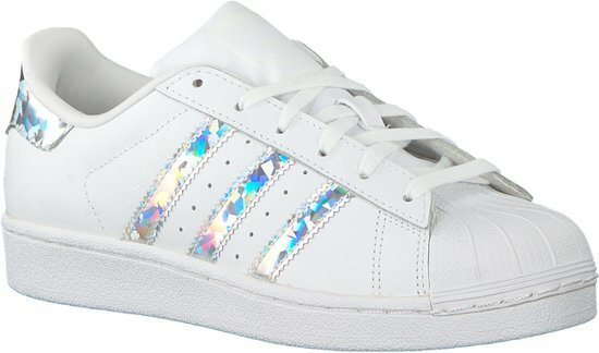 ADIDAS SUPERSTAR J Donna Scarpe - Bianco/Nero, EU 38,5 - UK 5 1/5 EUR 28,00  - PicClick IT