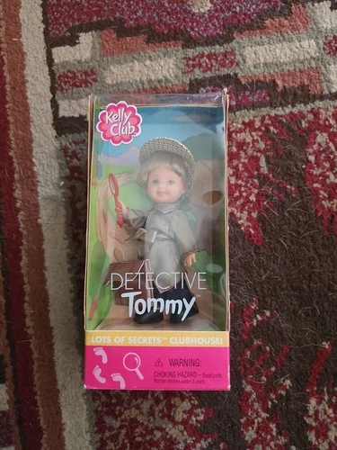 2001 Kelly Club Detective Tommy Doll Lots Of Secrets Clubhouse, Mattel