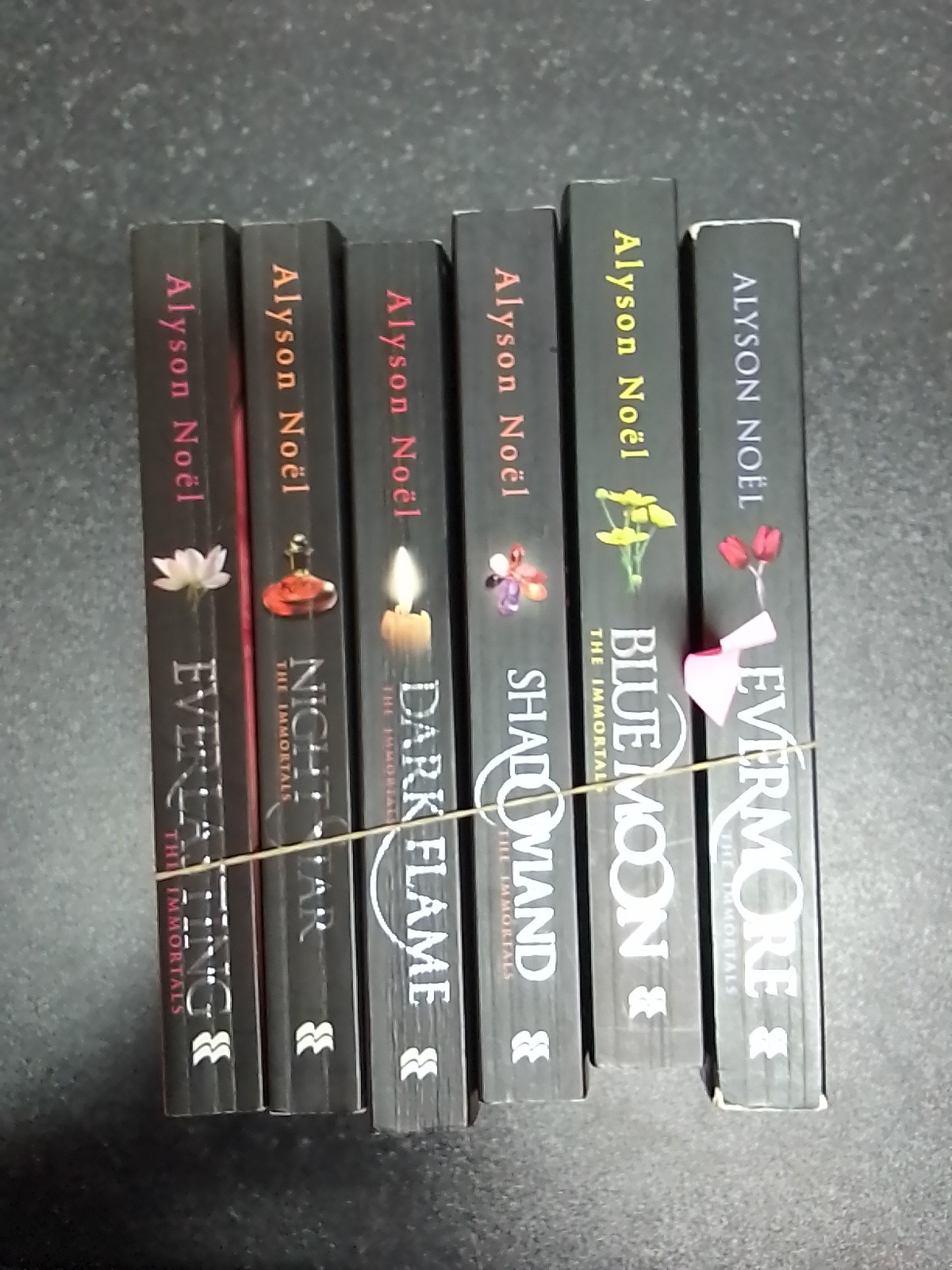 6 x The Immortals by Alyson Noel Book Bundle - Books 1 - 6
