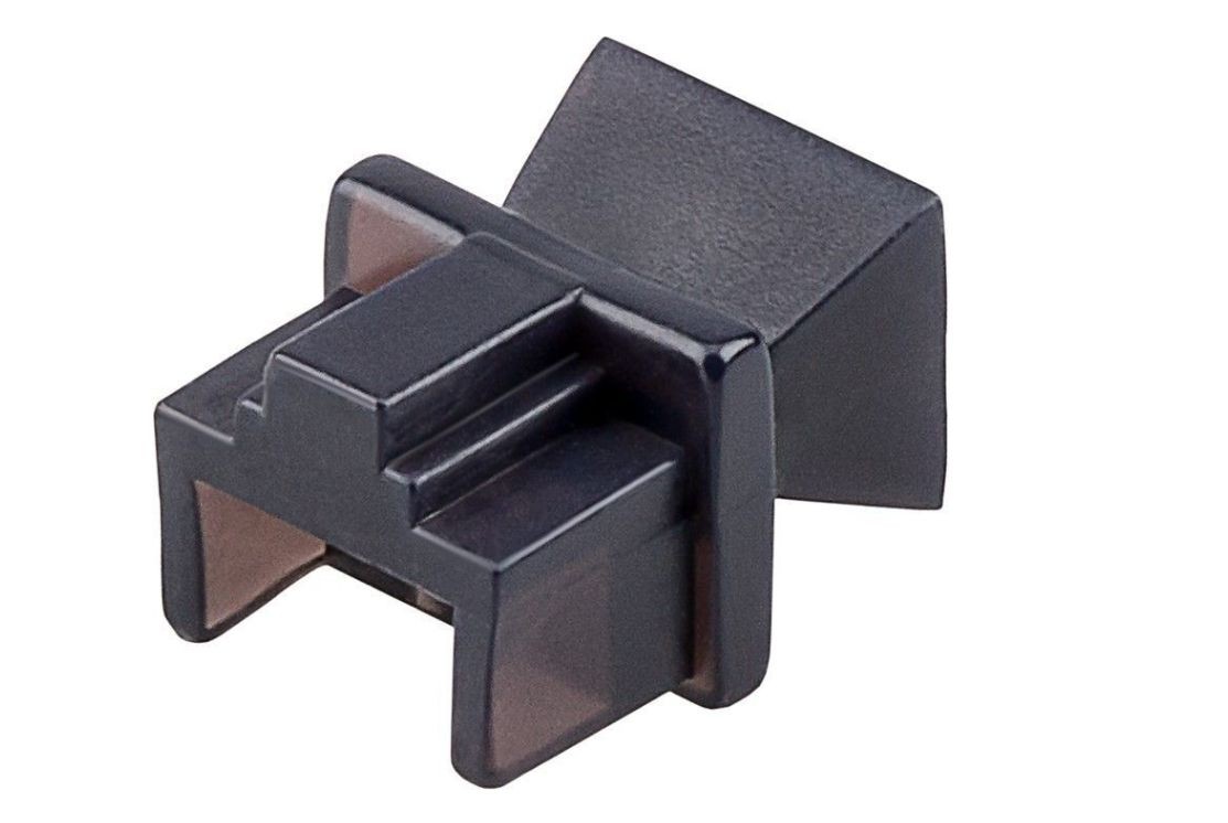 MicroConnect CABLEMANA-10 Dust cover for RJ45 port. blac