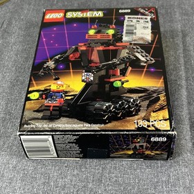 Lego 6889 System Space Spyrius Recon Robot  Set W/ Mini Figure Box And Manual
