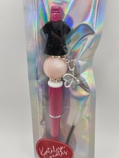 Nursing Beaded Pen with Stethoscope Charm / Spare Ink Cartridge - Handmade