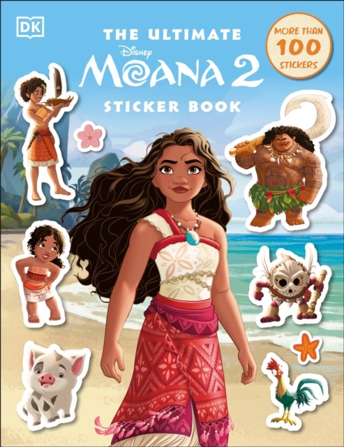 Disney Moana 2 Ultimate Sticker Book by Ruth Amos PAPERBACK 9780593964200