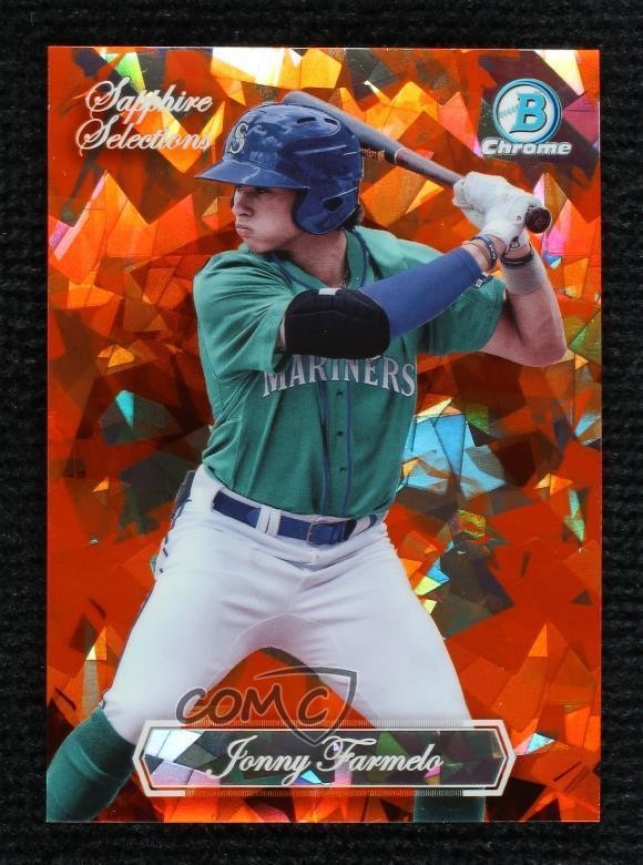 2023 Bowman Chrome Draft Sapphire Edition Selections 4/25 Jonny Farmelo 1k9t