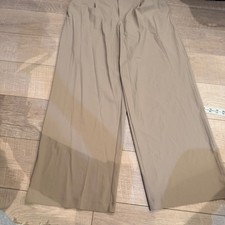 Old Navy Womens High-Rise Full-Length SleekTech Pants L Beige