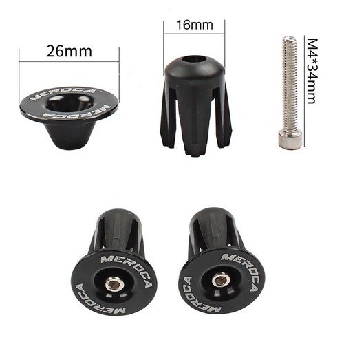 Handlebar Plugs for BMX MTB - Aluminum Alloy End Caps - Bike Accessories - Picture 4 of 22