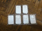 6 one troy ounce Colorado state Bullion bars.
