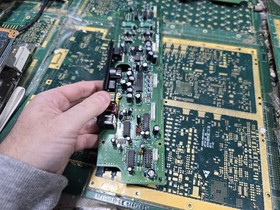 SNK Neo Geo CD Front Loading Exact Video Board ONLY-UNTESTED-PARTS-READ ALL