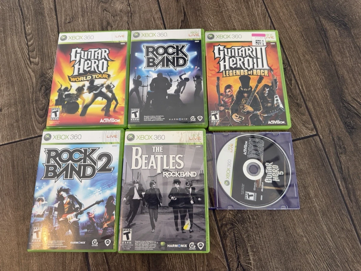 rock band 3 xbox 360 bundle products for sale | eBay