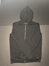 Guess Los Angeles Sherpa Lined Zip Hoodie Black Hardware Medium