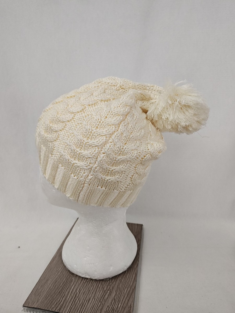 Nike Sportswear knit Pom Beanie White Cream One Size Winter  display picture 2
