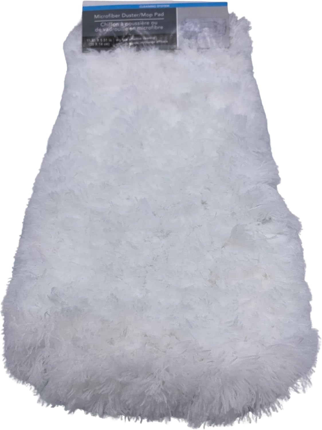 Microfiber Duster & Mop Pads, 11.81x5.51x0.625-in
