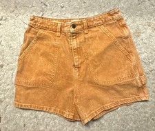 Universal Thread Utility Shorts Size 8/29 Orange High Rise Corduroy