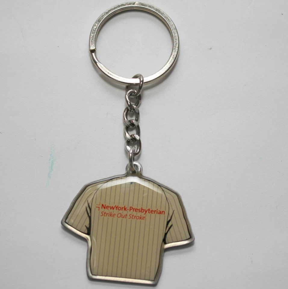 NY Yankees / New York Presbyterian Hospital "Strike Out Stroke" Jersey Keychain - Image 2 of 4