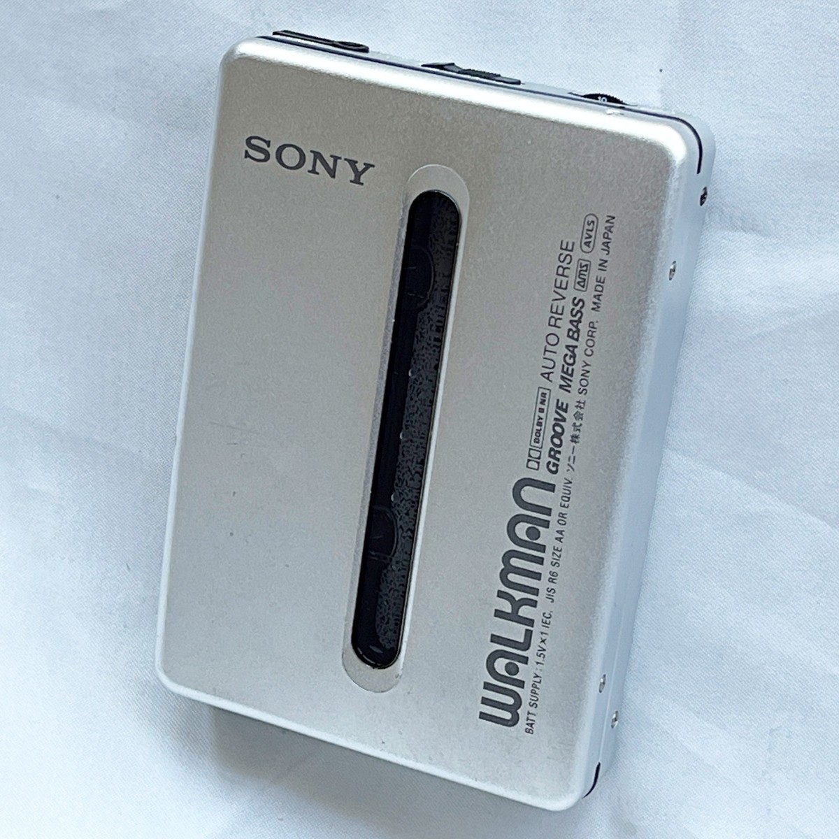 SONY wm-ex677 カセットプレーヤー SONY WM-EX677 1999 Navy Walkman Vintage Cassette Player Made in