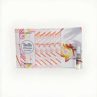 5× Hermes Twilly d'Hermes Eau Ginger Eau de Parfum Perfume Sample 2ml Each