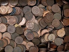 50x Canada Zinc Pennies 1 Cent 1997-2012 Random Mixed Dates Full Roll