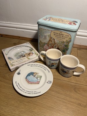 Beatrix Potter Wedgwood Peter Rabbit & Benjamin Bunny Sammlung.