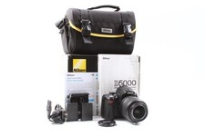 Nikon D5000 Digital SLR Camera Bundle - 18-55mm Lens, Bag, Battery and Charger