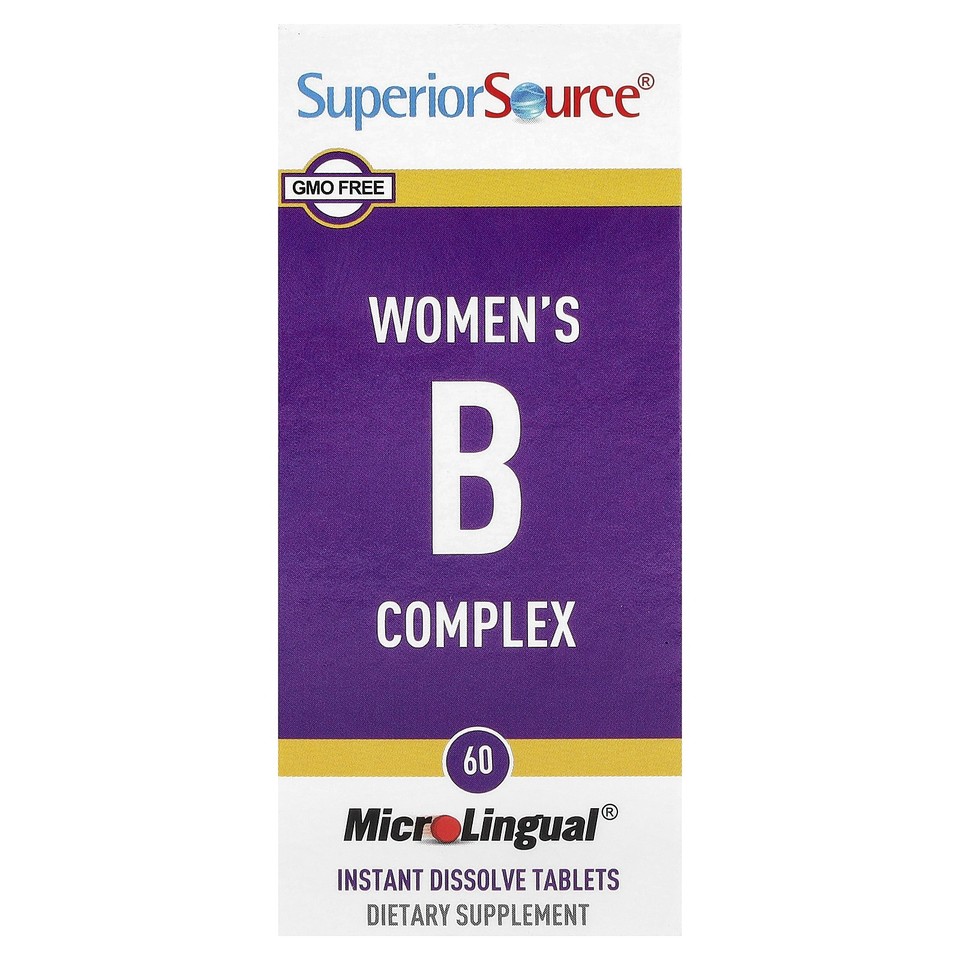 Women's B Complex, 60 MicroLingual® Instant Dissolve Tablets