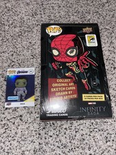 2023 Upper Deck Funko Pop Marvel Infinity Saga Cards NIB & Hulk Promo - SDCC