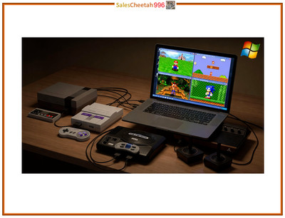 Classic Retro Gaming Console Emulators Collection (Windows OS) Emulators Only