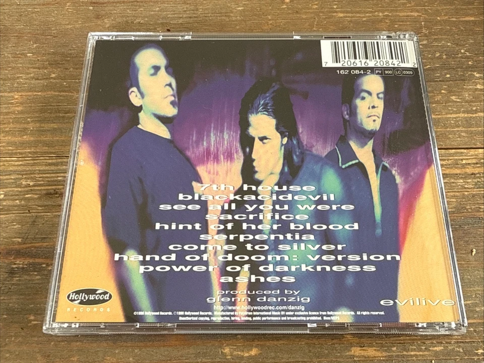 DANZIG - 5 Blackacidevil - Hollywood Records - 1996 MISFITS / LIFE OF AGONY - Bild 2 von 3