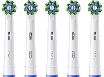 Oral-B Pro CrossAction Aufsteckbürsten, 4+1 Gratis