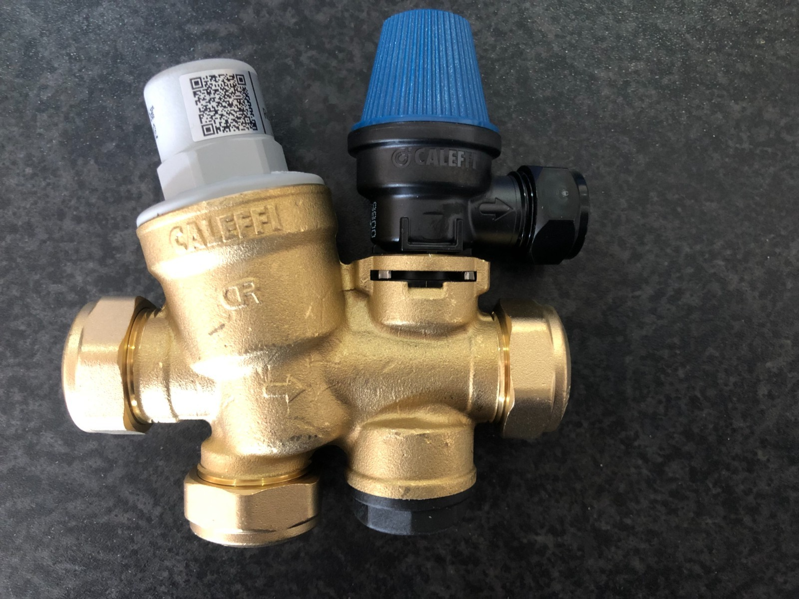 Caleffi Cold Water Reducing / Relief Control Valve - Stelflow &  Hopson Cylinder