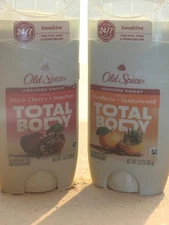 2 pack old spice whole body aluminum free total body deodorant