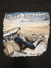 Kid Rock 2011 Born Free concert tee sz. XL