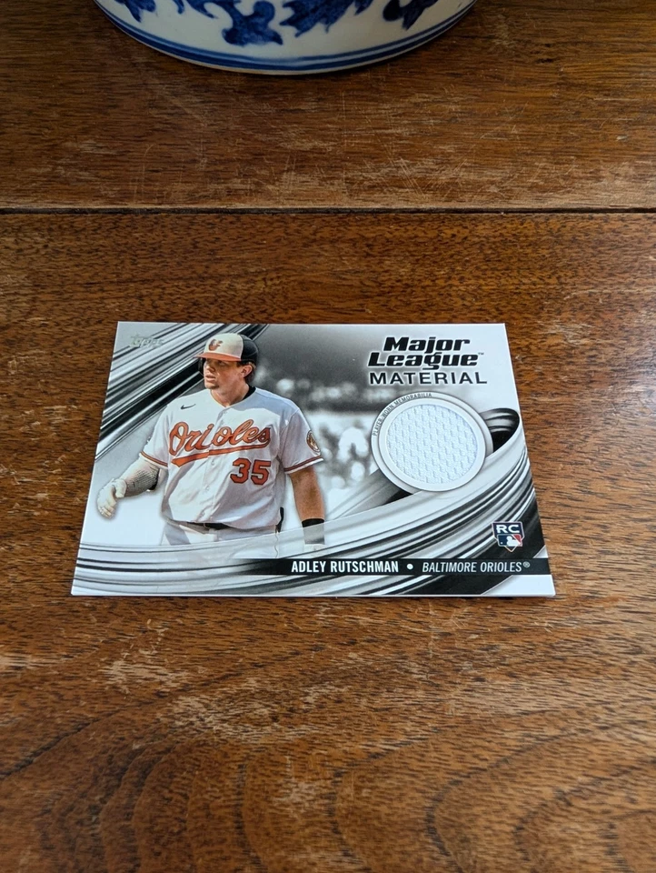 Adley Rutschman 2023 Topps Series 2 Major League Material Relic Rookie Card - Image 2 of 4