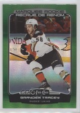 2022-23 O-Pee-Chee Marquee Rookie Rainbow Green 16/33 Brayden Tracey #548 2o7