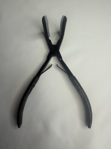 Professional Tape-In Hair Extension Pliers Stainless Steel Sealing Tool Black