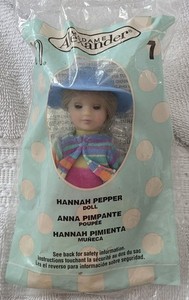 McDonald's Happy Meal Hannah Pepper Doll Toy Sealed In Bag 2003 #7