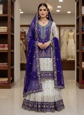 Pakistani Salwar Kameez Ready To Wear Suit Wedding Party Bollywood Eid Dress New