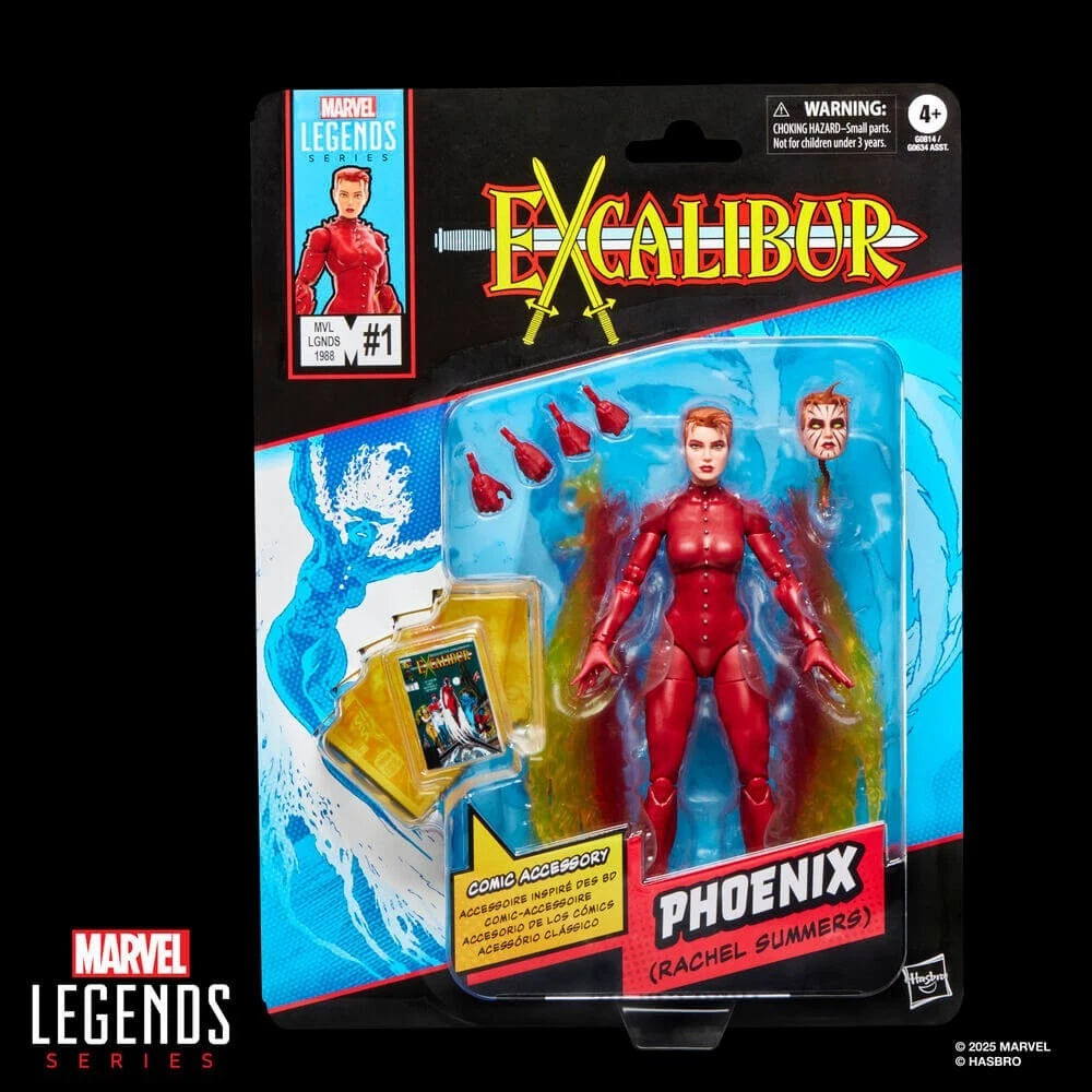 Phoenix (Rachel Summers) -Excalibur-. Marvel Legends Series. Hasbro