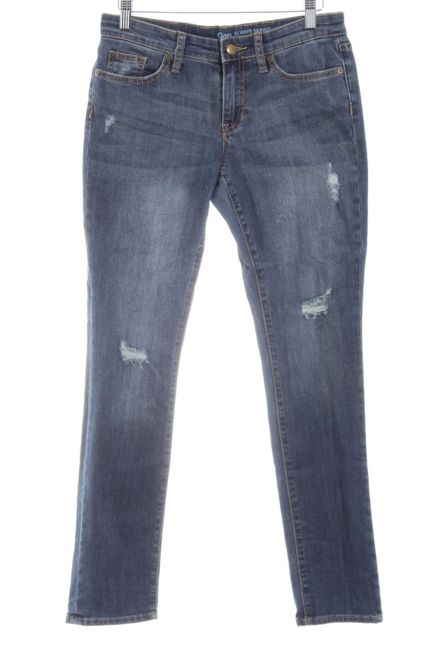 GAP Jeans slim Dames Jeans T EU 34 bleu style décontracté - Photo 1/4