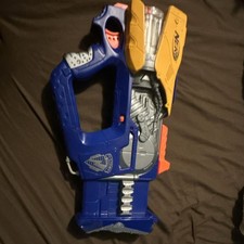 NERF N-Strike Dart Gun Blue and Yellow CHECK PHOTOS