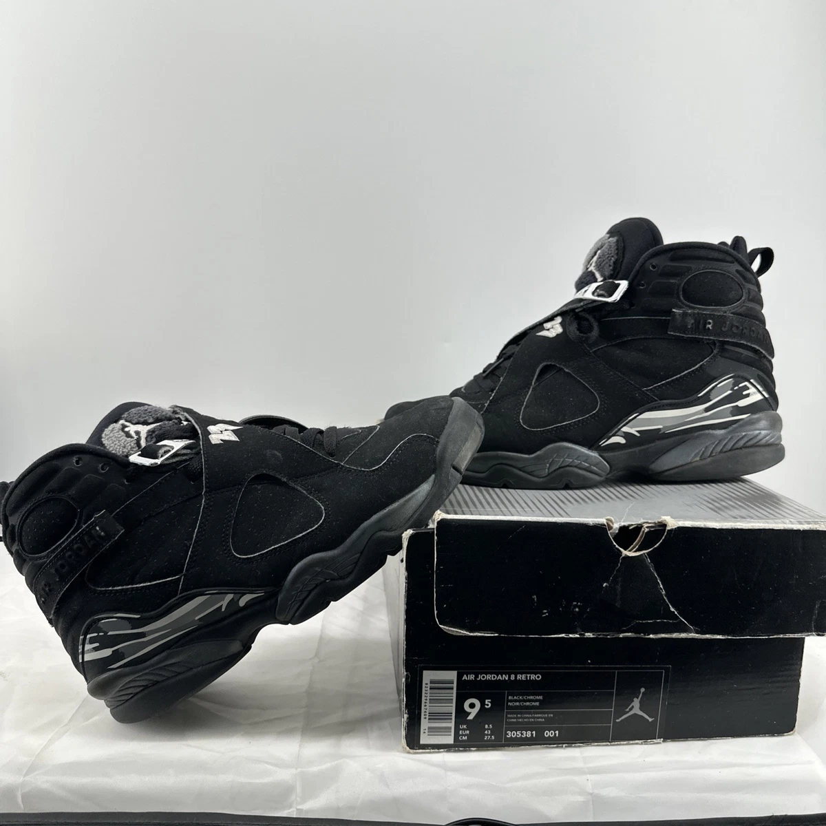 Las mejores ofertas en Jordan 8 Retro 2003 Chrome | eBay