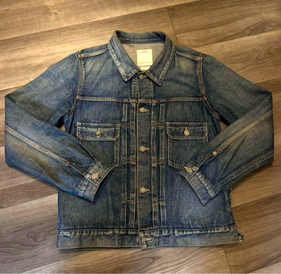 visvim SS 101 JKT DAMAGED Size 3 Selvedge 14oz Made in Japan visvim SS 101 JKT DAMAGED Size 3 Selvedge 14oz Made in Japan