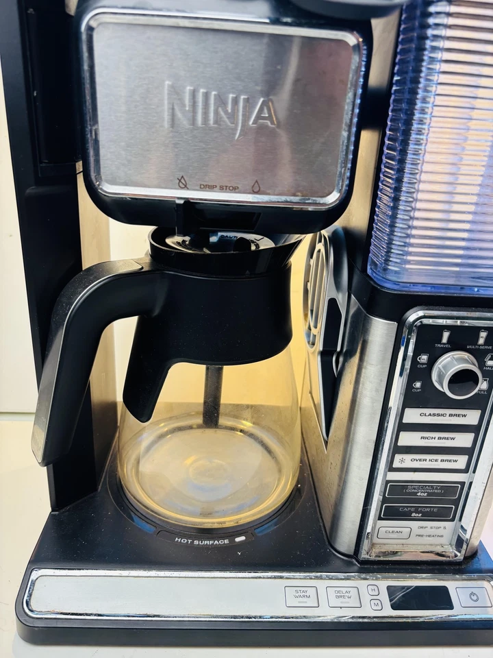 Ninja Coffee Bar CF080CO Coffee Maker 10-Cup Glass Carafe Auto-iQ Drip Stop - Image 2 of 4