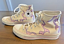 Converse x GOLF Le Fleur Chuck 70 Yellow w/ Flames Men's 4.5/Women's 6.5 Unisex