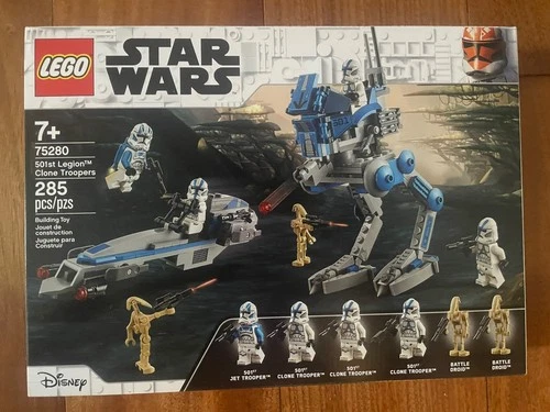LEGO Star Wars 501st Legion Clone Troopers Set 75280 used 100% complete