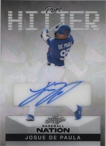 2024 Leaf Trinity Baseball Kellon Lindsey Josue De Paula RC 