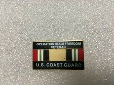 US COAST GUARD OPERATION IRAQI FREEDOM HAT/LAPEL PIN